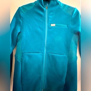 Fleece comfy jacket with multiple useful pockets.